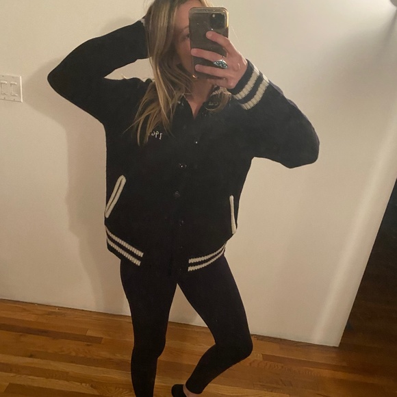 COPY - BNWT 1969 Stoned Immaculate High black Cardigan sweater w white accents … - Picture 16 of 16